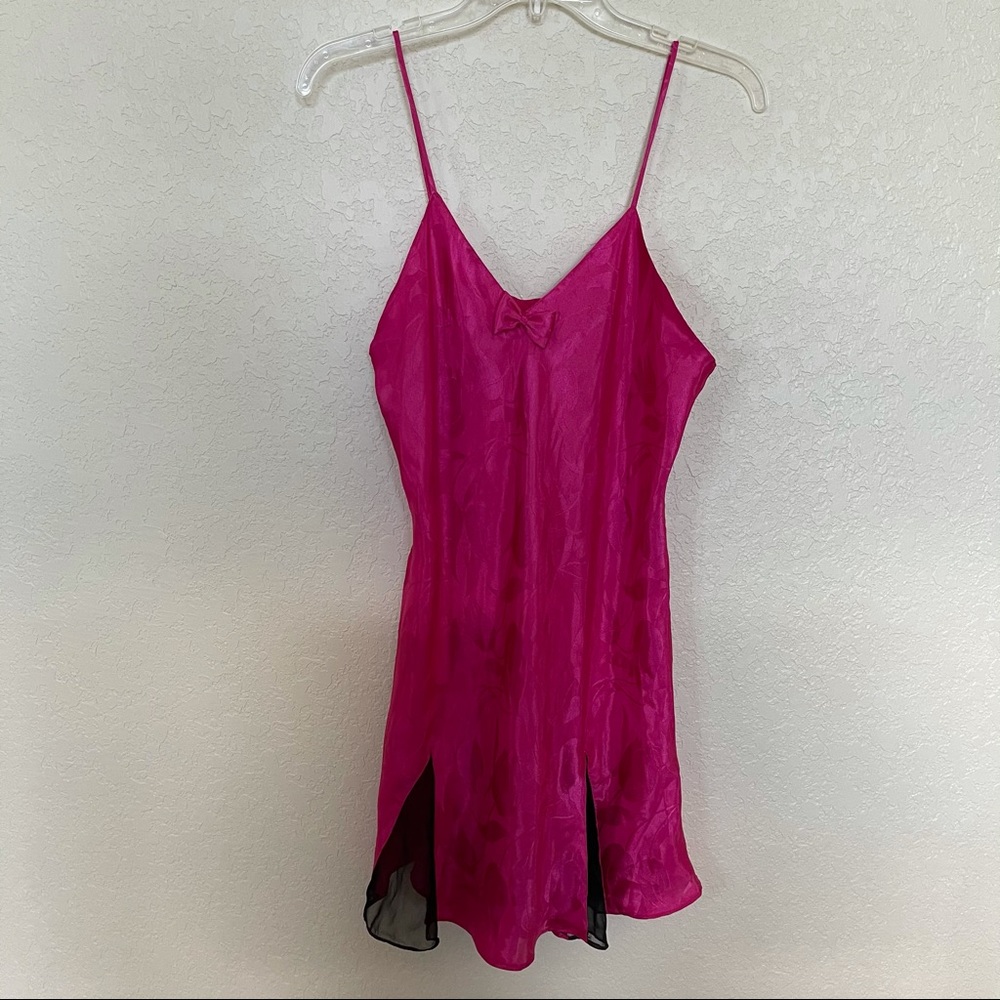 Victoria’s Secret Pink Lace Slip Mini Dress